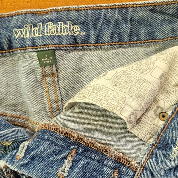 Wild Fable Ladies Jean Shorts size 8 NWOT - Picture 5 of 9